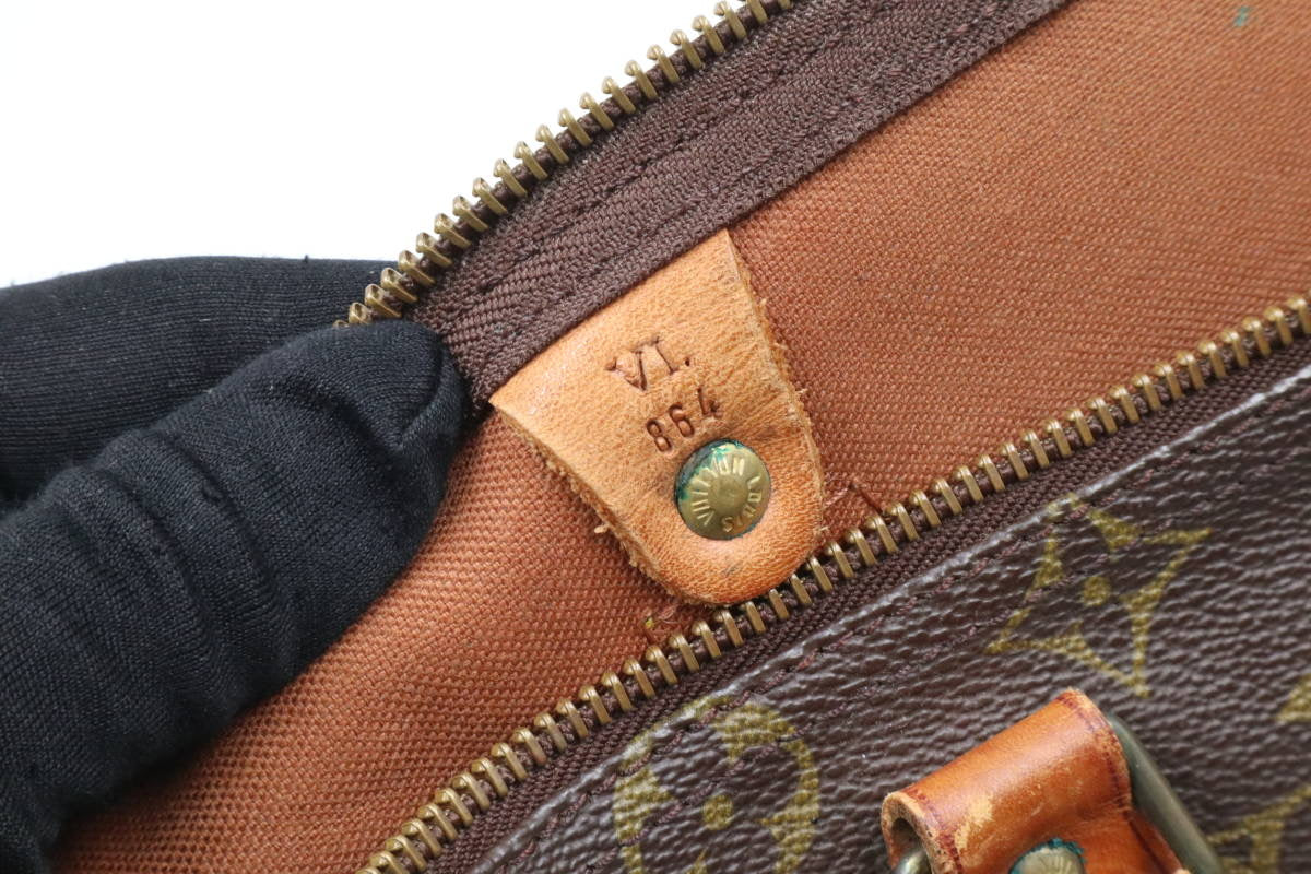 Louis Vuitton M41524 Monogram Speedy 35 Handbag Boston Bag