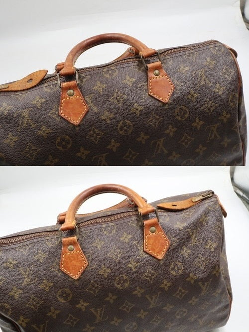 Louis Vuitton M41524 Monogram Speedy 35 Handbag Boston Bag