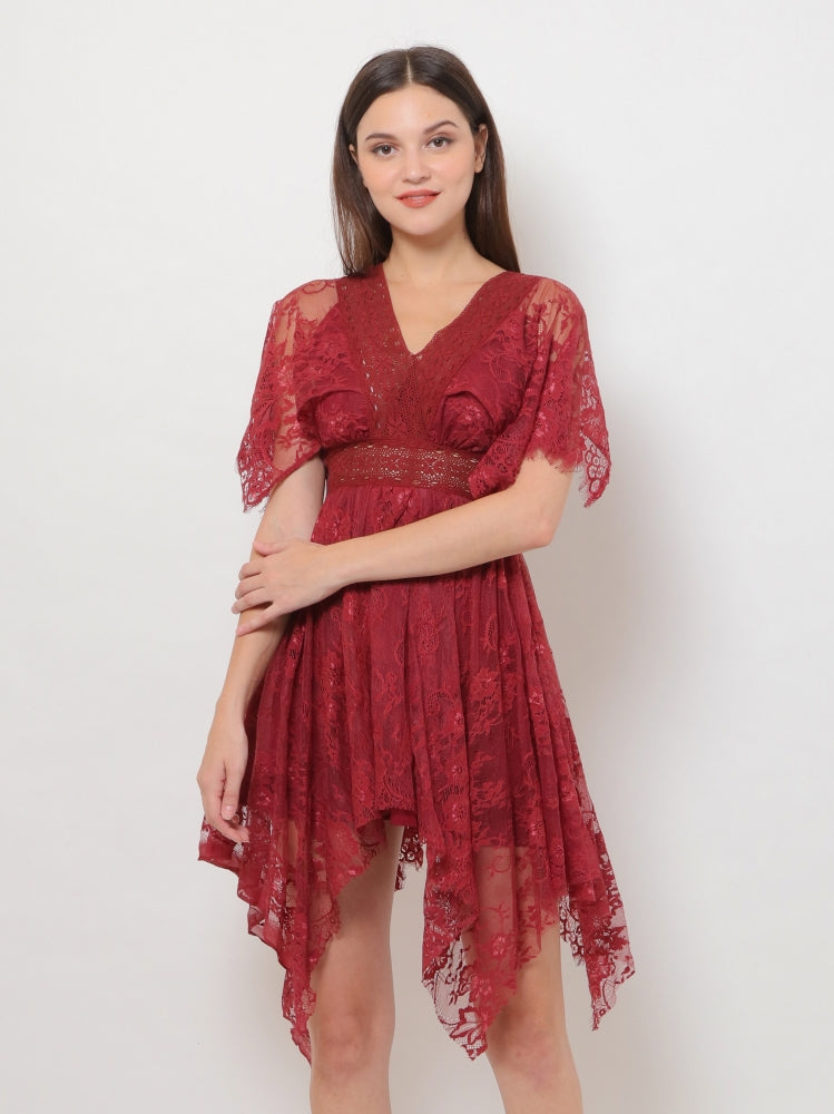 Lace Summer Mini Dress