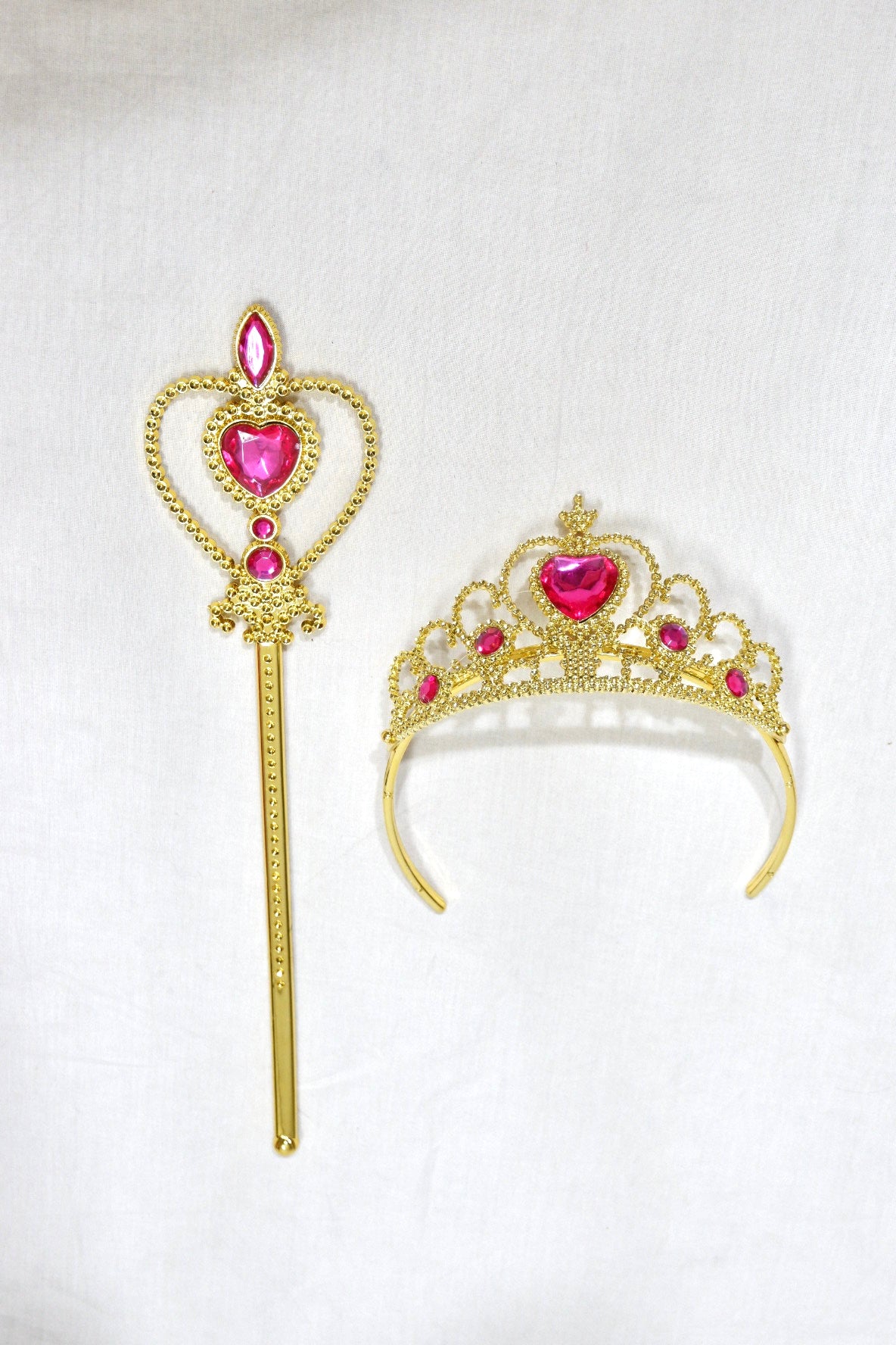 Mahkota & Tongkat Princess Set (Ruby Pink)