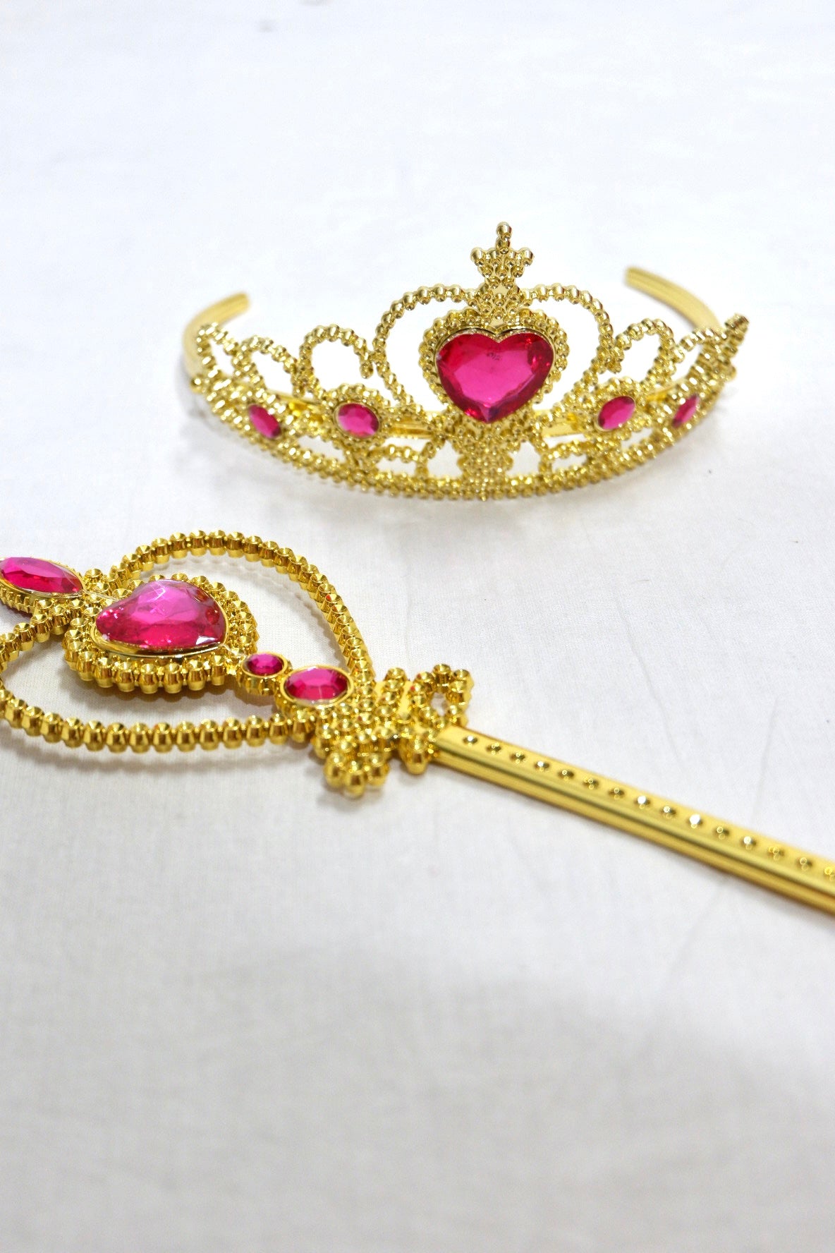 Mahkota & Tongkat Princess Set (Ruby Pink)