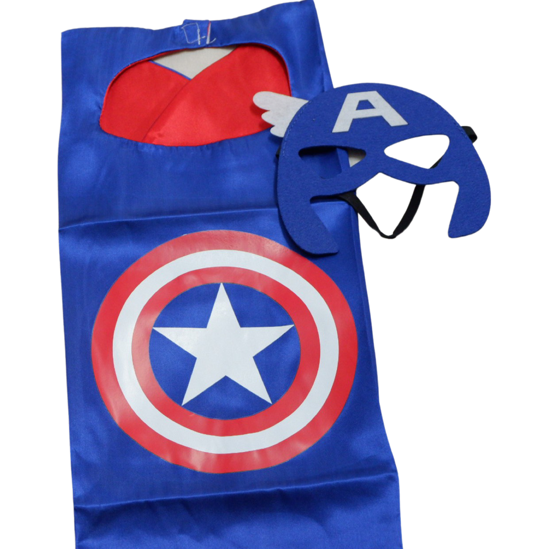 Jubah Superhero Captain America