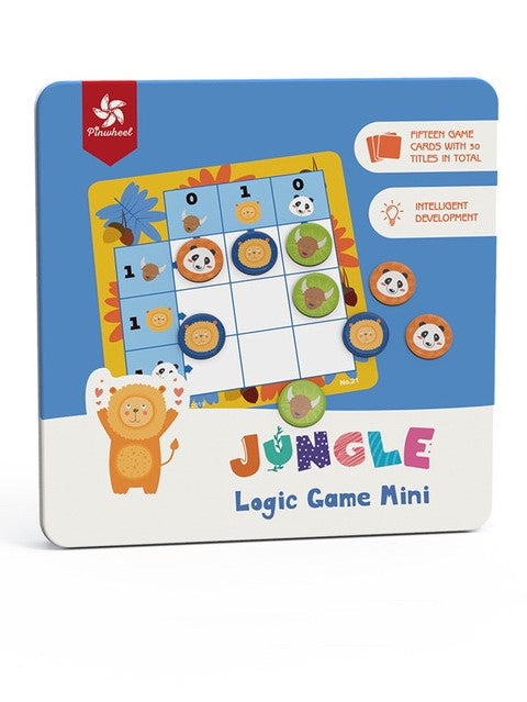 Jungle - Logic Game Mini Children Animal Soduku