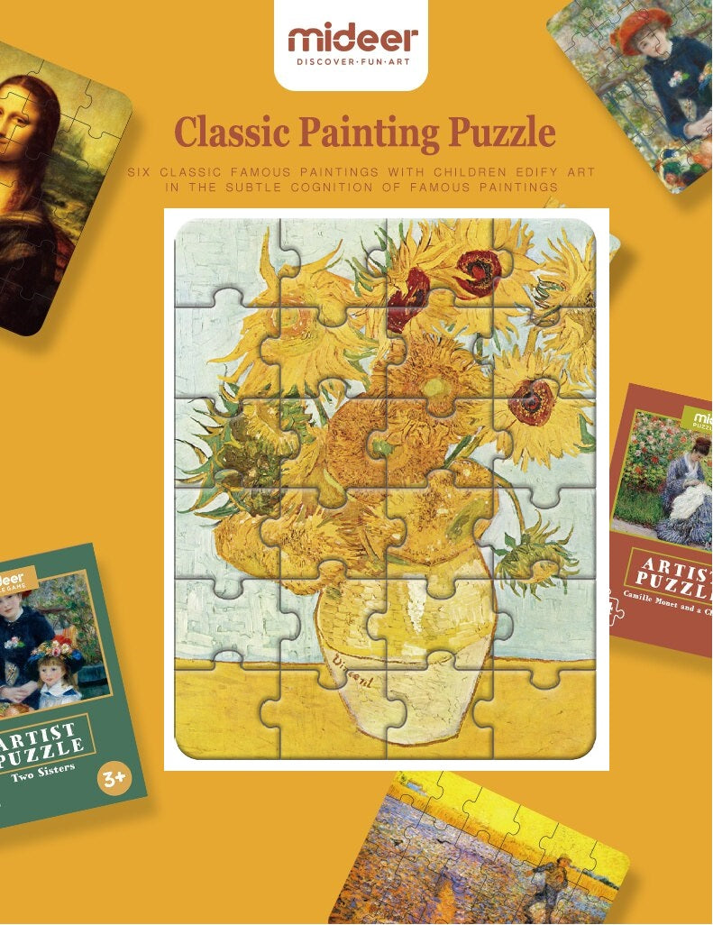 SUNFLOWER | World Famous Classic Painting Puzzle