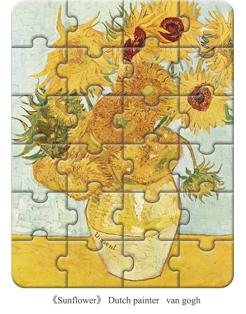 SUNFLOWER | World Famous Classic Painting Puzzle